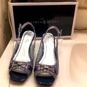 KarenScott Rainbow Sling-backs